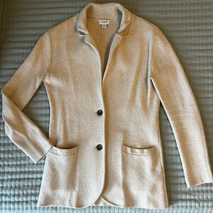 J Crew Cotton Blazer size XS